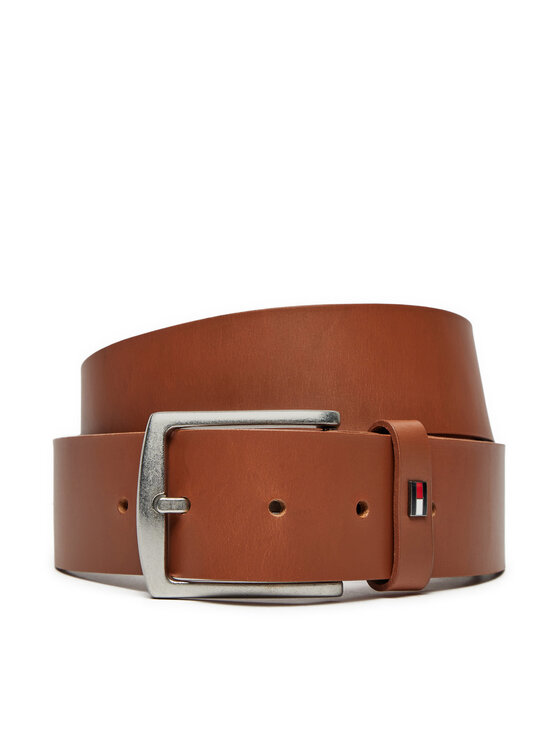 Tommy Hilfiger Tommy Hilfiger Ζώνη Ανδρική AM0AM12297 Καφέ