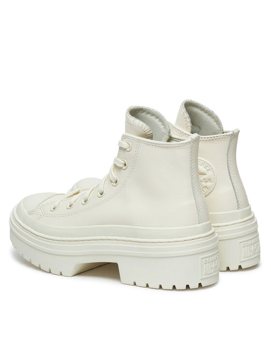 Converse Converse Ботильйони Chuck Taylor All Star Lugged Heel Leather Platform A10370C Білий