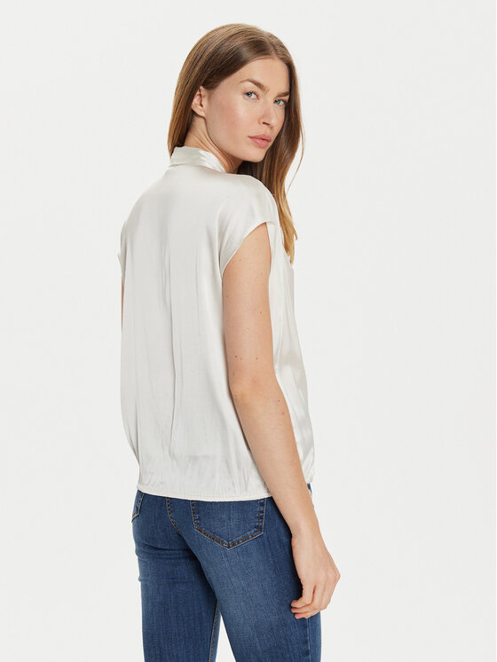 Motivi Motivi Bluzka 2733W000636N Biały Regular Fit