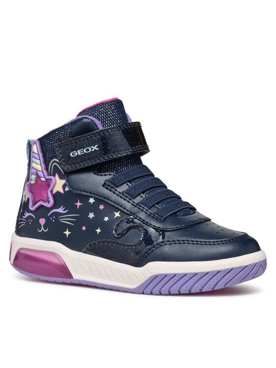 Geox Geox Sneakersy J Inek Girl J46ASB 0BCKC C4243 D Granatowy
