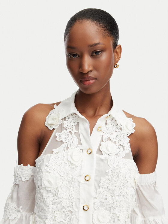 Babylon Babylon Srajca W MF0308 Bela Regular Fit