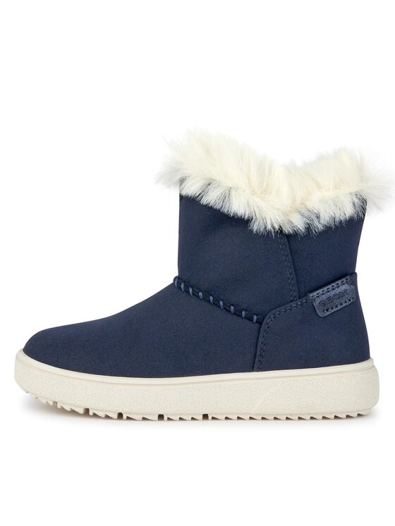 Geox Geox Zimske čizme J Theleven Girl J36HUD 000AU C4021 D Tamnoplava