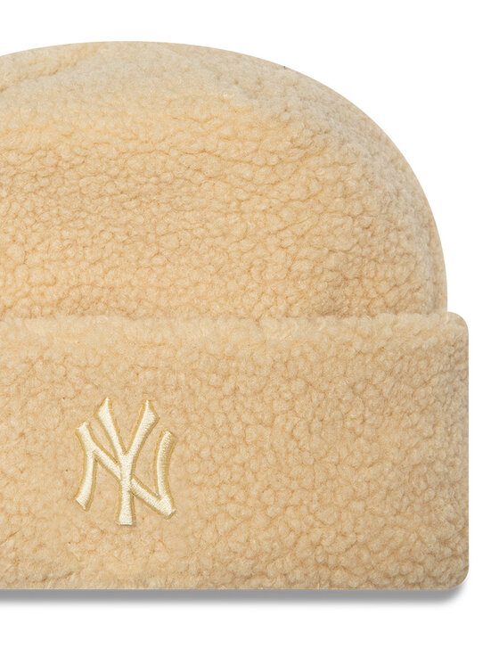 New Era New Era Sapka Borg New York Yankees Cuff Knit Beanie 60580756 Bézs