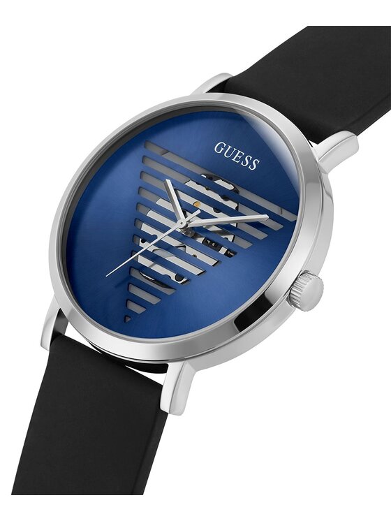 Guess Guess Zegarek GW0503G2 Srebrny