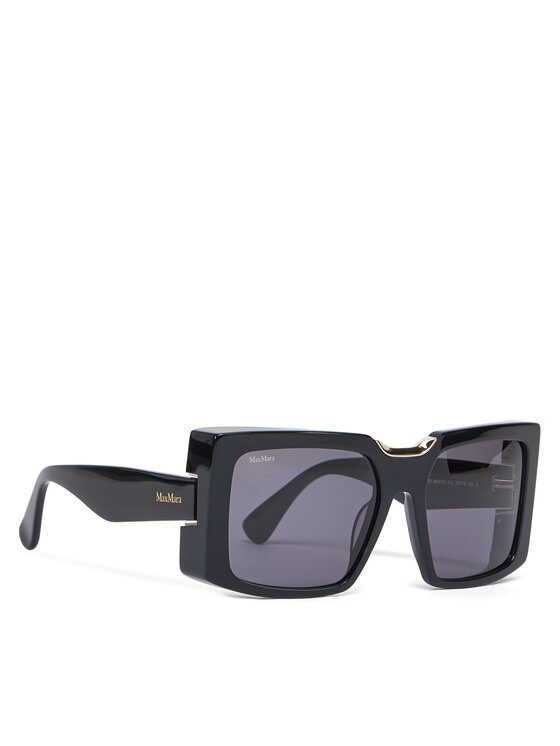 Okulary przeciwsłoneczne Max Mara, Czarne, MM0124 01A