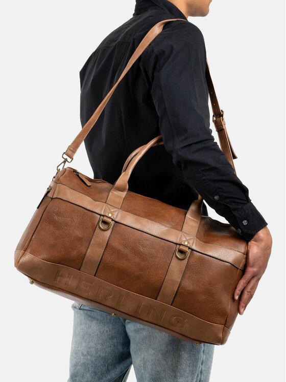 Herling Herling Borsa da viaggio Hawking Marrone