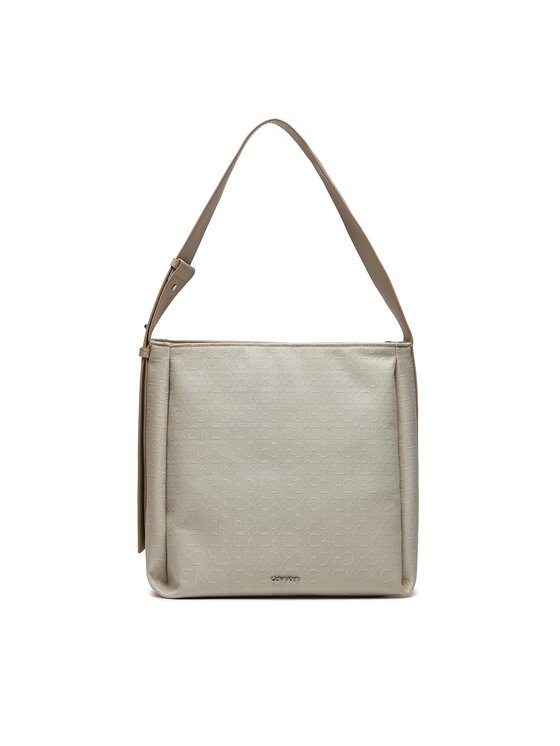 Calvin Klein Kabelka Gracie K60K611663 Béžová