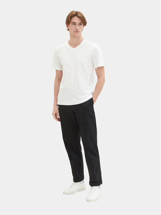 Tom Tailor Tom Tailor 2er-Set T-Shirts 1037738 Weiß Regular Fit