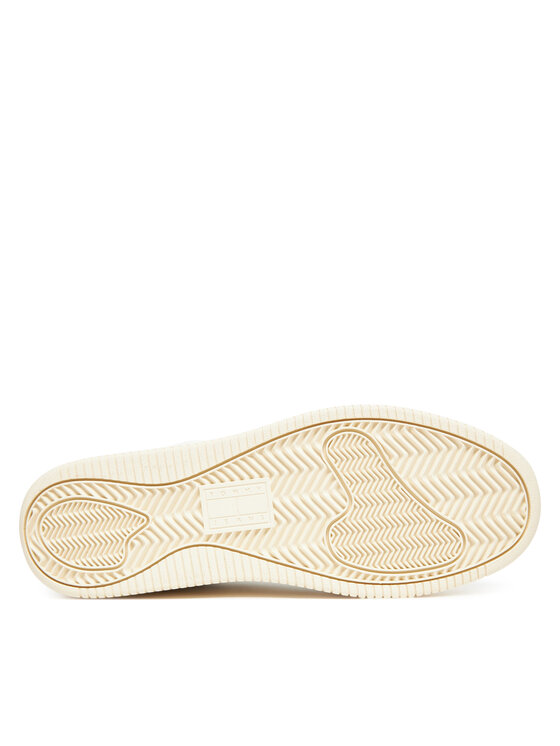 Tommy Jeans Tommy Jeans Sportcipők Tjw Retro Basket Sneaker EN0EN02818 Ekru