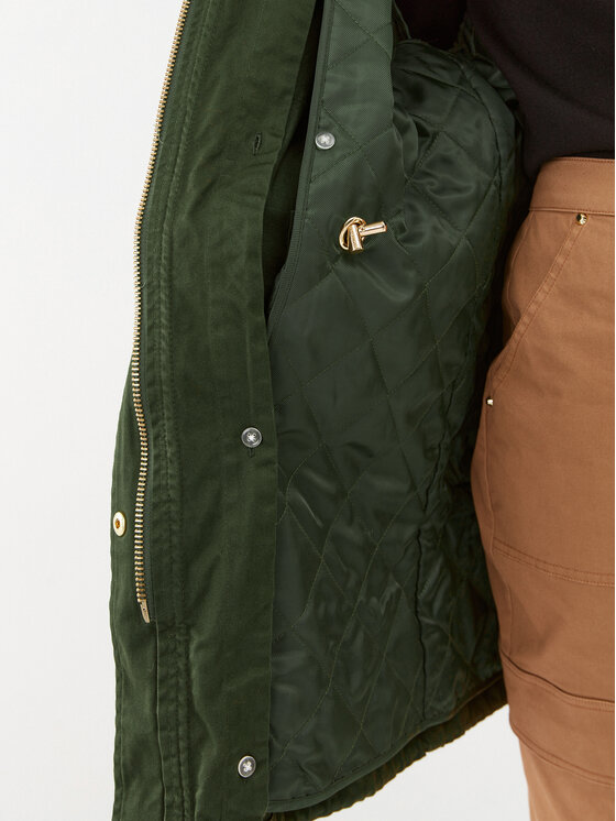 MICHAEL Michael Kors MICHAEL Michael Kors Prehodna jakna MF320CP3X6 Zelena Regular Fit