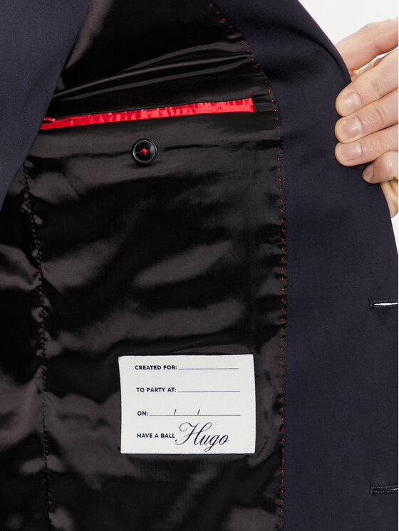 HUGO Hugo Odijelo Henry/Getlin242V2X 50513585 Tamnoplava Regular Fit