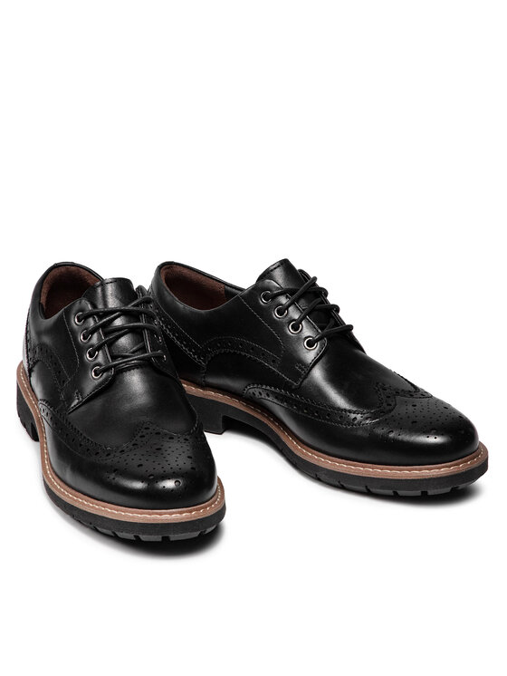 Clarks Clarks Туфлі Batcombe Wing 261271927 Чорний