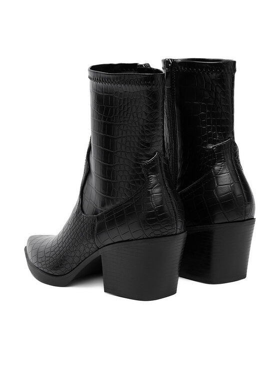 DeeZee DeeZee Polokozačky BZRB0184-7 Černá