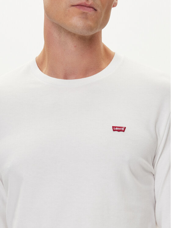 Levi's® Levi's® Marškinėliai ilgomis rankovėmis Original Logo Tee 72848-0000 Balta Regular Fit