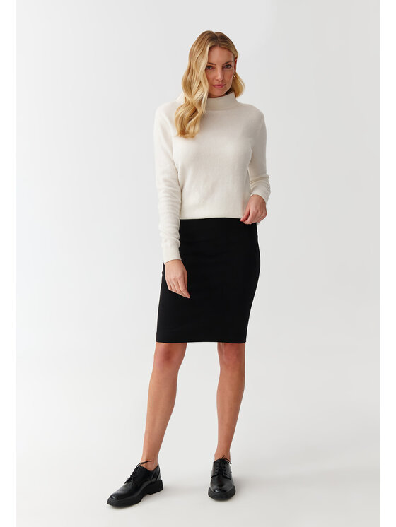 TATUUM TATUUM Midi sukně BONARKA Černá Close Fit