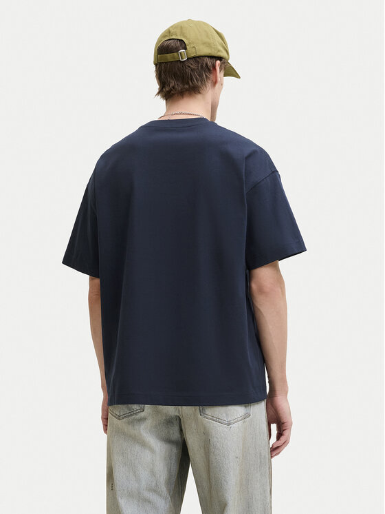 Jack & Jones Jack & Jones Tričko Niagara 12293422 Tmavomodrá Regular Fit