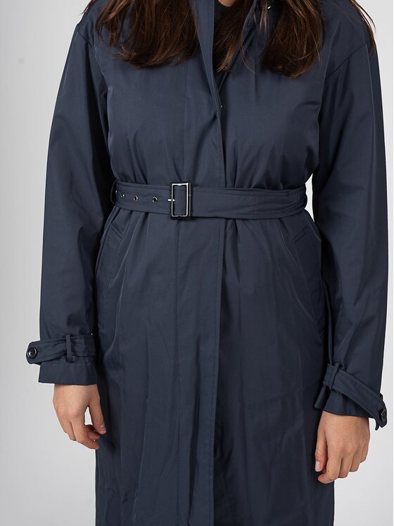 Geox Geox Płaszcz W2621S T2676 Granatowy Regular Fit