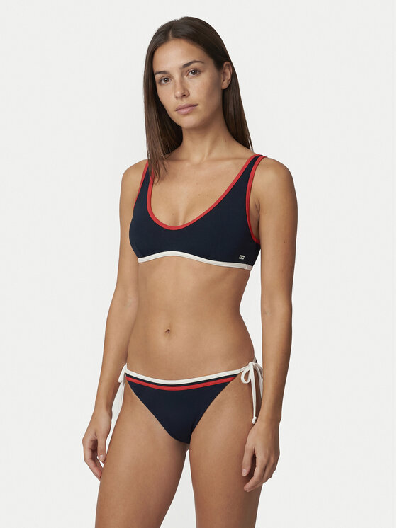 Tommy Hilfiger Tommy Hilfiger Bikini partea de jos UW0UW06557 Bleumarin