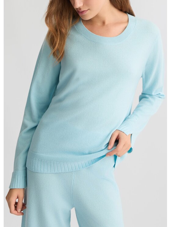 Liu Jo Liu Jo Maglione TA5075 Celeste Regular Fit
