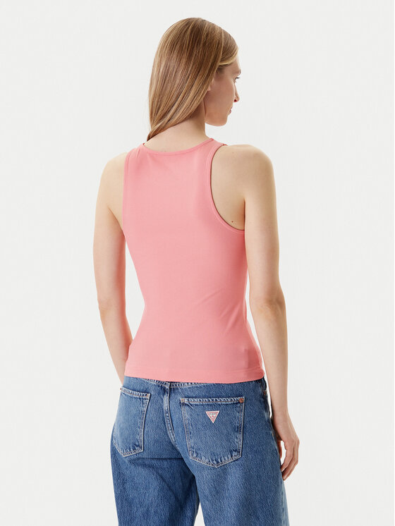 Guess Guess Felső W5GP57 KCV52 Rózsaszín Regular Fit
