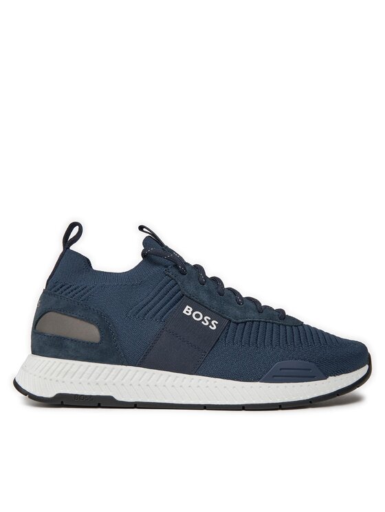BOSS Boss Sneakersy Titanium Runn 50498245 Modrá
