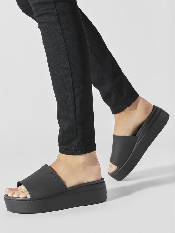 Crocs Crocs Pantoletten Crocs Brooklyn Slide 208728 Schwarz