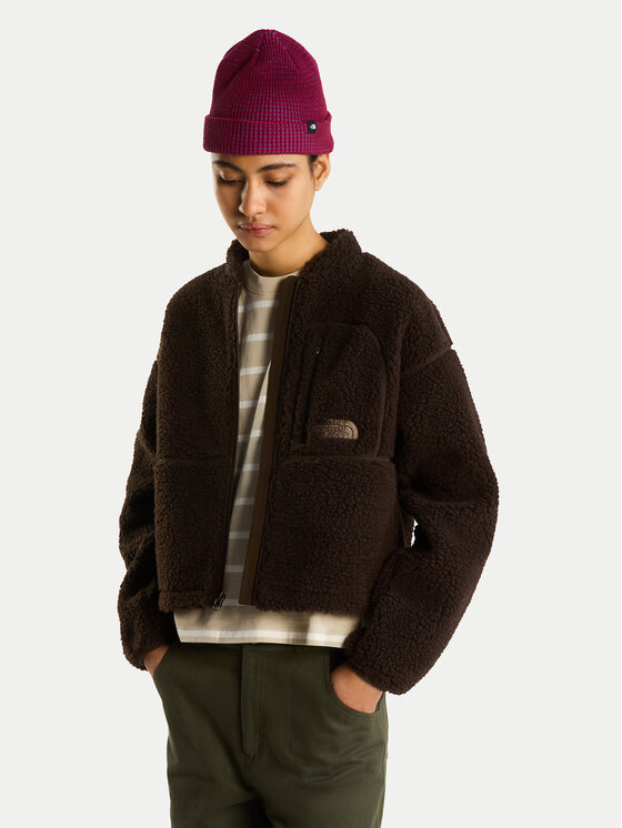 The North Face The North Face Flis Extreme Pile 2 NF0A8KQY Tamno smeđa Relaxed Fit