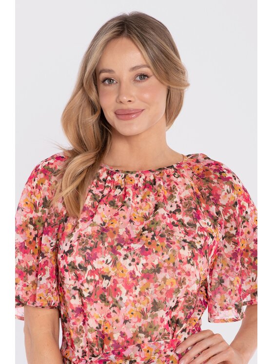 Stylove Stylove Abito da cocktail S435 Rosso A-Line Fit