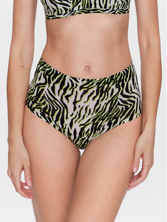 Chantelle Chantelle Mutande classiche a vita alta Soft Stretch C11D70 Verde