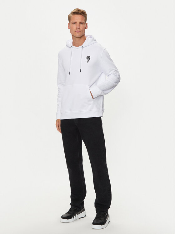 KARL LAGERFELD KARL LAGERFELD Світшот 705401 543910 Білий Regular Fit