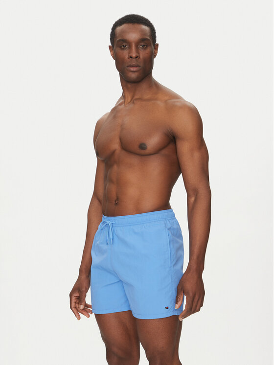 Tommy Hilfiger Tommy Hilfiger Plaukimo šortai UM0UM03477 Mėlyna Regular Fit