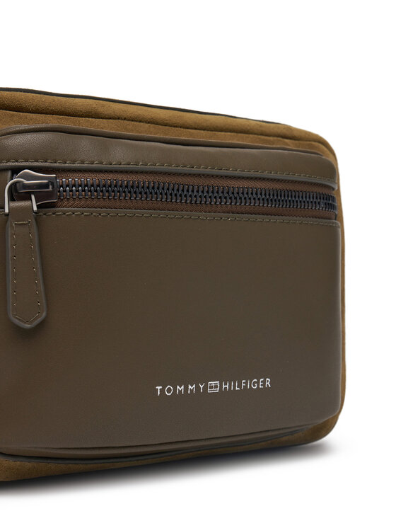 Tommy Hilfiger Tommy Hilfiger Umhängetasche Th Casual Suede Camera Bag AM0AM13231 Grün