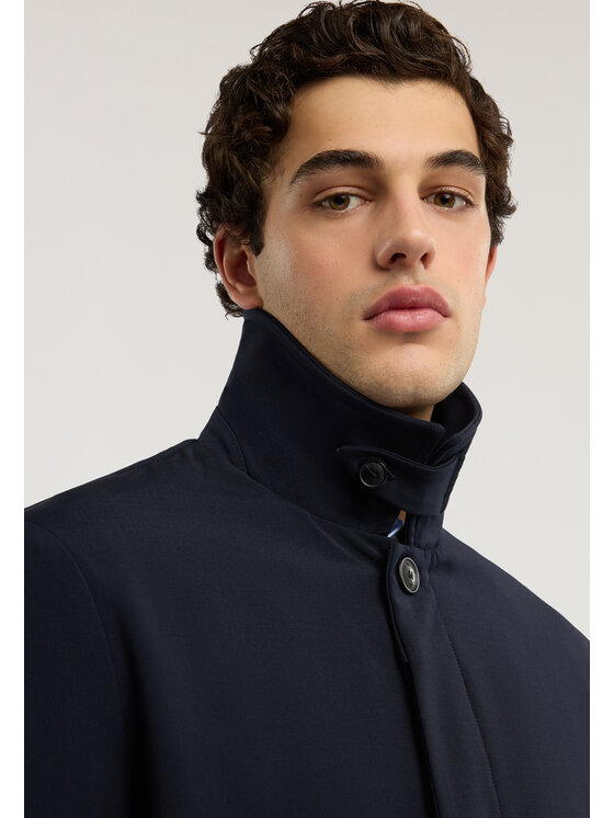 Trussardi Trussardi Płaszcz zimowy 0001M000002N034 Niebieski jasny Regular Fit