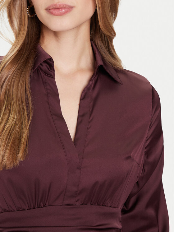 Guess Guess Coctailkleid W5YK00 WF1T2 Braun Regular Fit