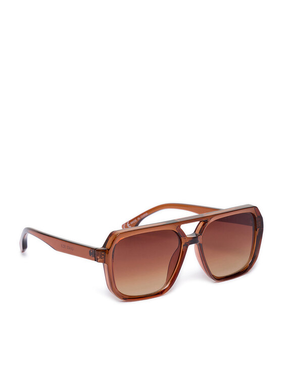 JENNY JENNY Okulary przeciwsłoneczne 4WF-018-SS25 Brązowy