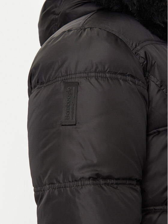Bomboogie Bomboogie Μπουφάν πουπουλένιο JM603VTNIW3 Μαύρο Regular Fit