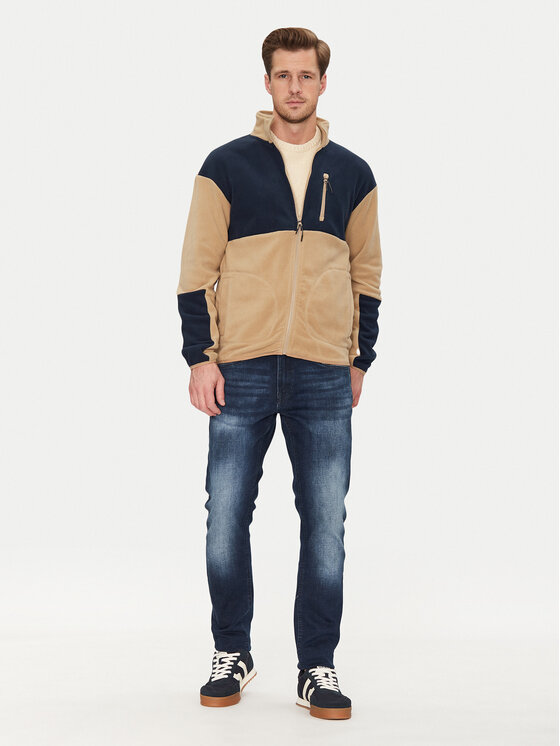 Blend Blend Felpa di pile 20717851 Beige Regular Fit