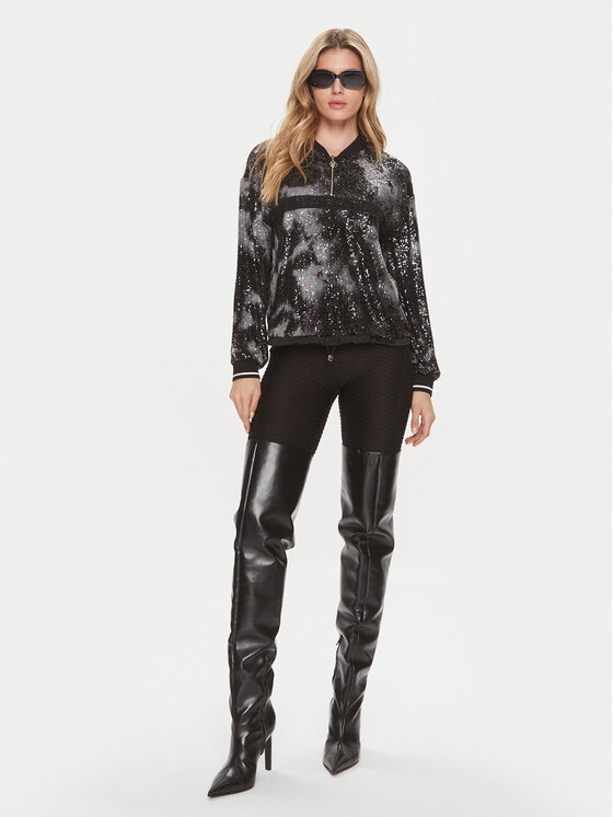 Liu Jo Liu Jo Μπλούζα TA4018 J4623 Μαύρο Regular Fit