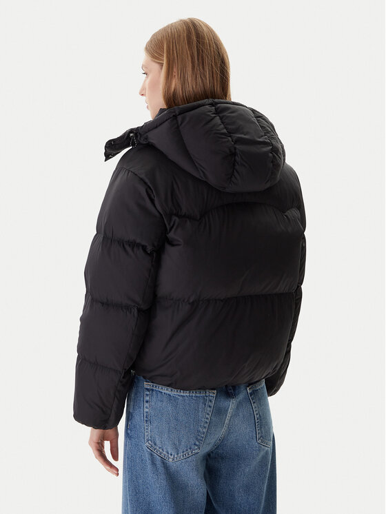 Levi's® Levi's® Pehelykabát Western Bubble 003MD-0001 Fekete Relaxed Fit
