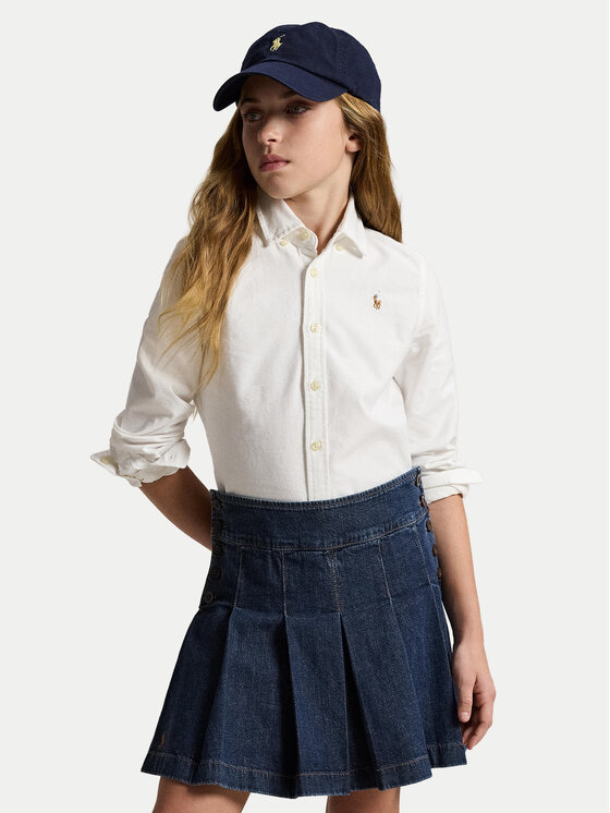 Polo Ralph Lauren Cămașă 313929954004 Alb Regular Fit