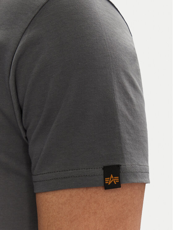 Alpha Industries Alpha Industries T-Shirt Basic 118533 Czarny Regular Fit