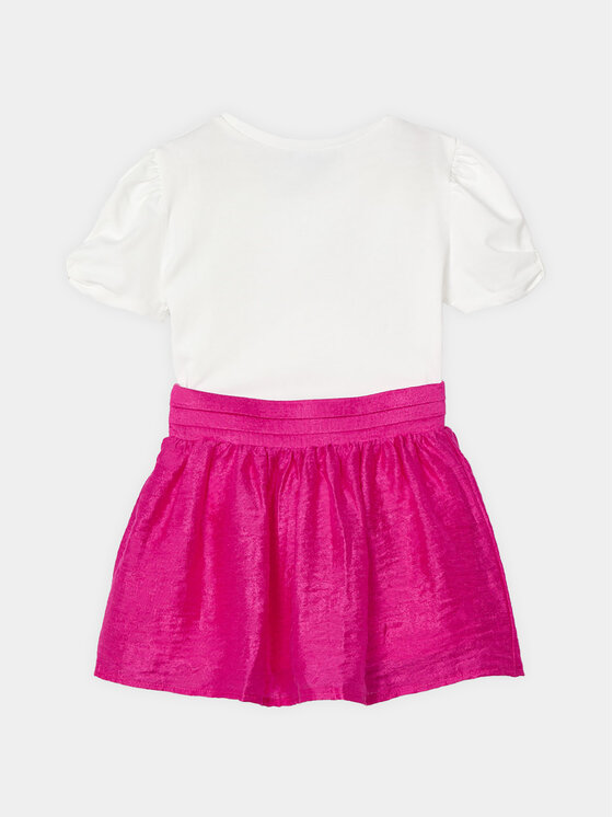 Mayoral Mayoral Set T-Shirt und Rock 3957 Rosa Regular Fit