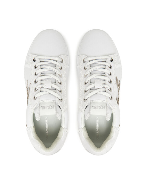 KARL LAGERFELD KARL LAGERFELD Snīkeri KL42372S Balts