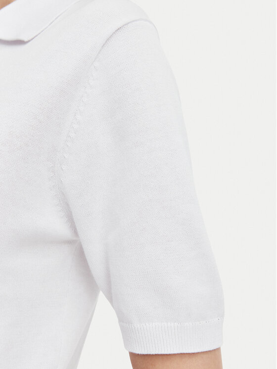 Beverly Hills Polo Club Beverly Hills Polo Club Polo särk P-SS26W-M550273 Valge Regular Fit