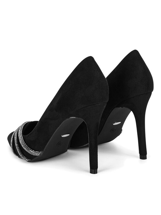 DeeZee DeeZee Pantofi cu toc subțire GA0-1931 Negru
