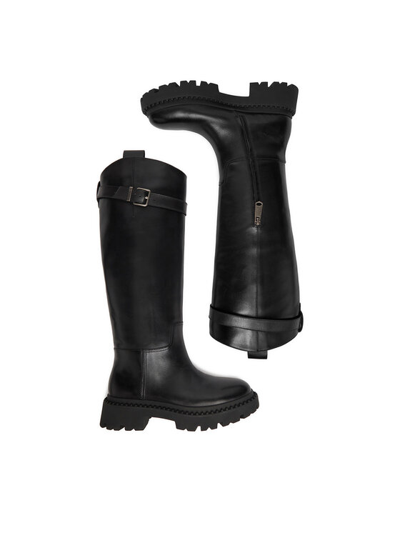 G-Star Raw G-Star Raw Ботуши EO-GLCIA-8190C Черен