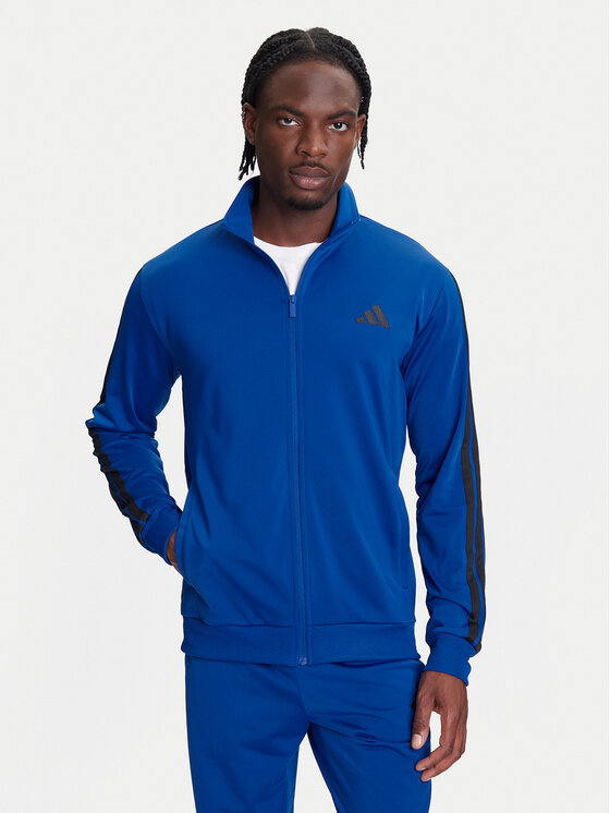 adidas adidas Trenerka Basic 3-Stripes JI8857 Plava Regular Fit