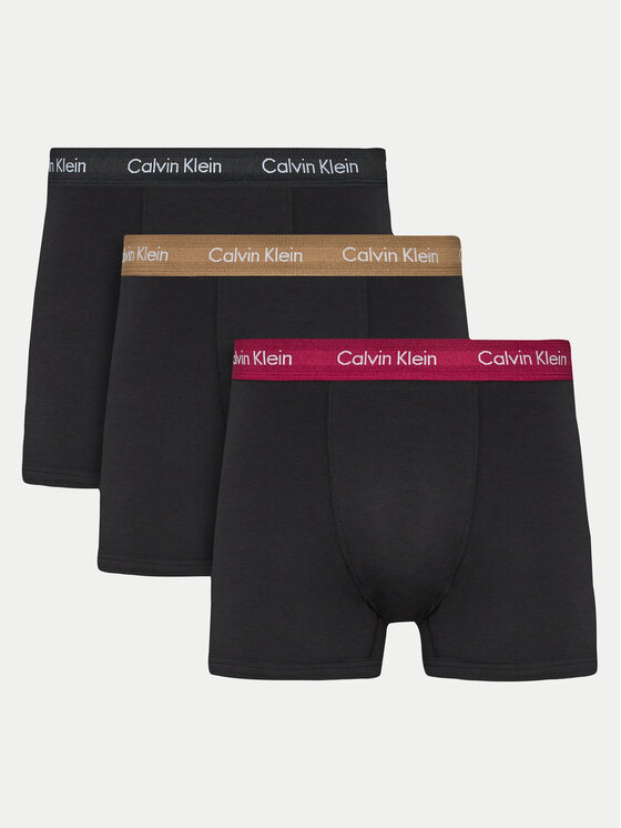 Férfi 3 darab boxer Calvin Klein Underwear, Méret: S, Fekete, 0000U2662G