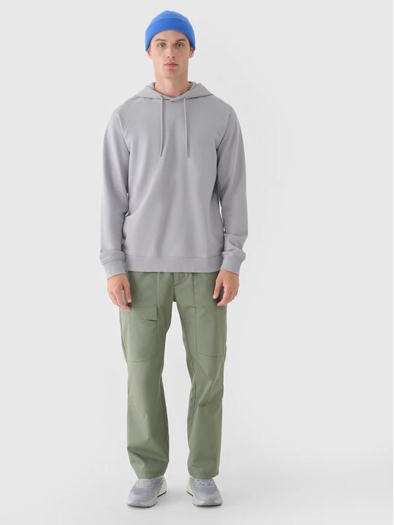 4F 4F Felpa 4FRAW24TSWSM1821-27S Grigio Regular Fit