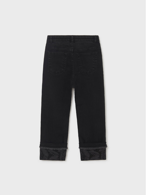 Mayoral Mayoral Jeans hlače 6580 Črna